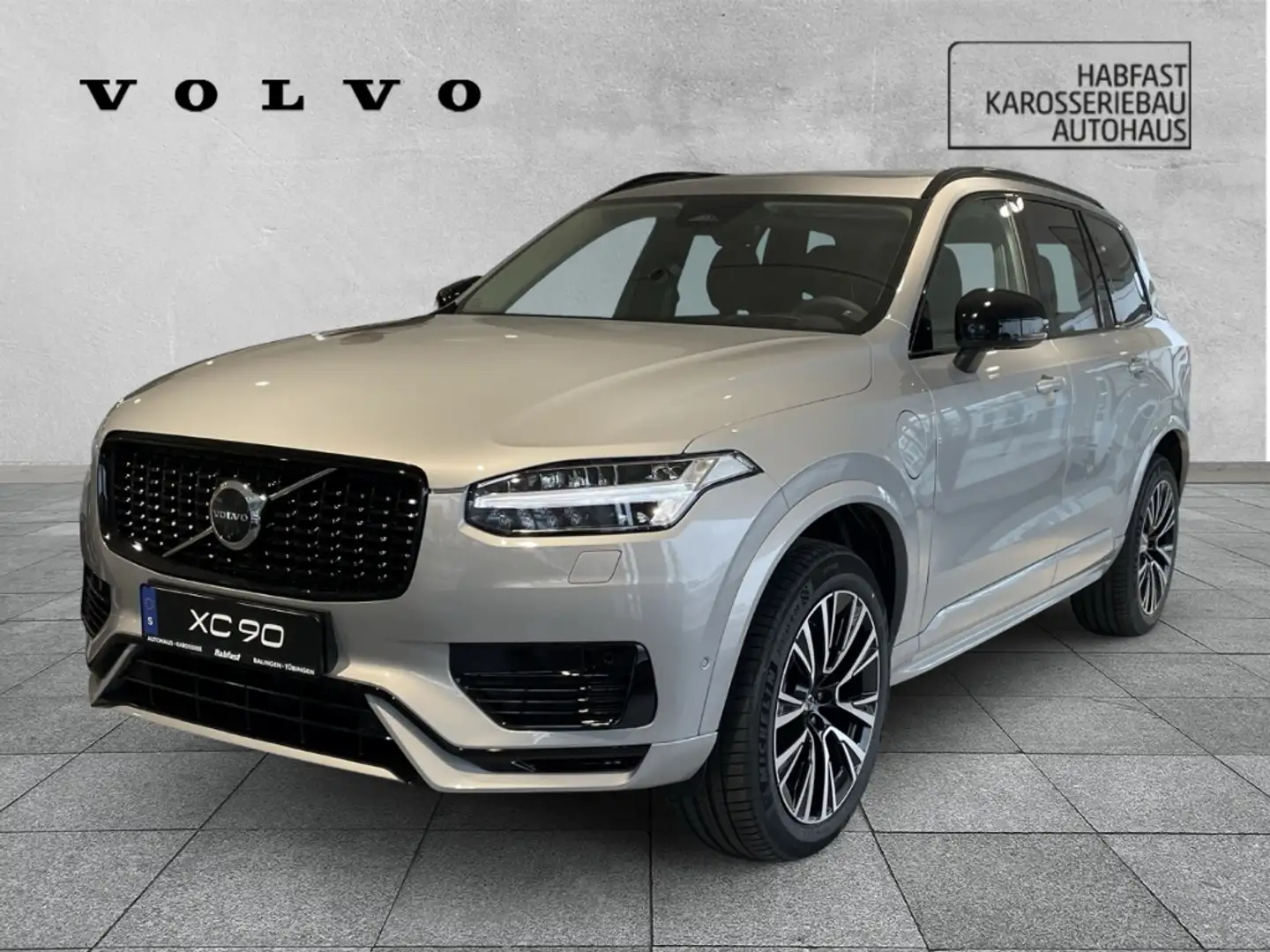 Volvo XC90 Recharge T8 AWD Ultra Dark Plug-In Hybrid 7-Sitzer Plateado - 1