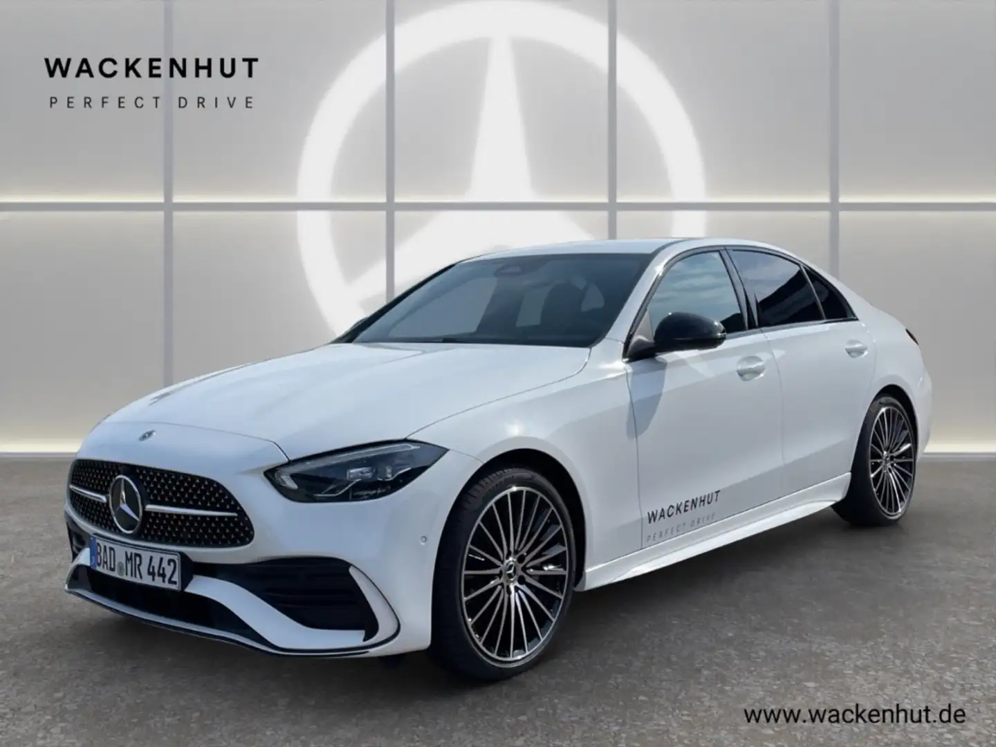 Mercedes-Benz C 220 d EDITION AMG NIGHT DISTR LED TOTW. 360°MEMORY Wit - 1