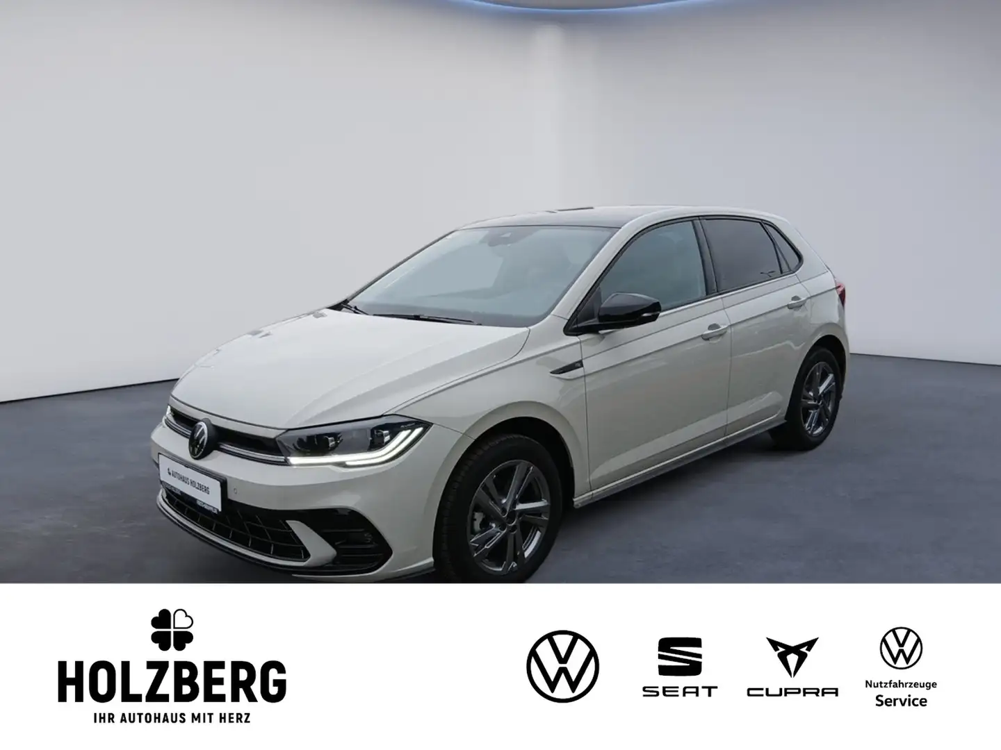 Volkswagen Polo R-Line 1.0 TSI DSG IQ.DRIVE+APP+MATRIX+ACC Grau - 1