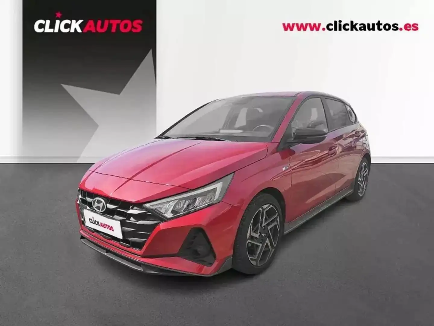 Hyundai i20 1.2 MPI 79CV N Line Rojo - 1