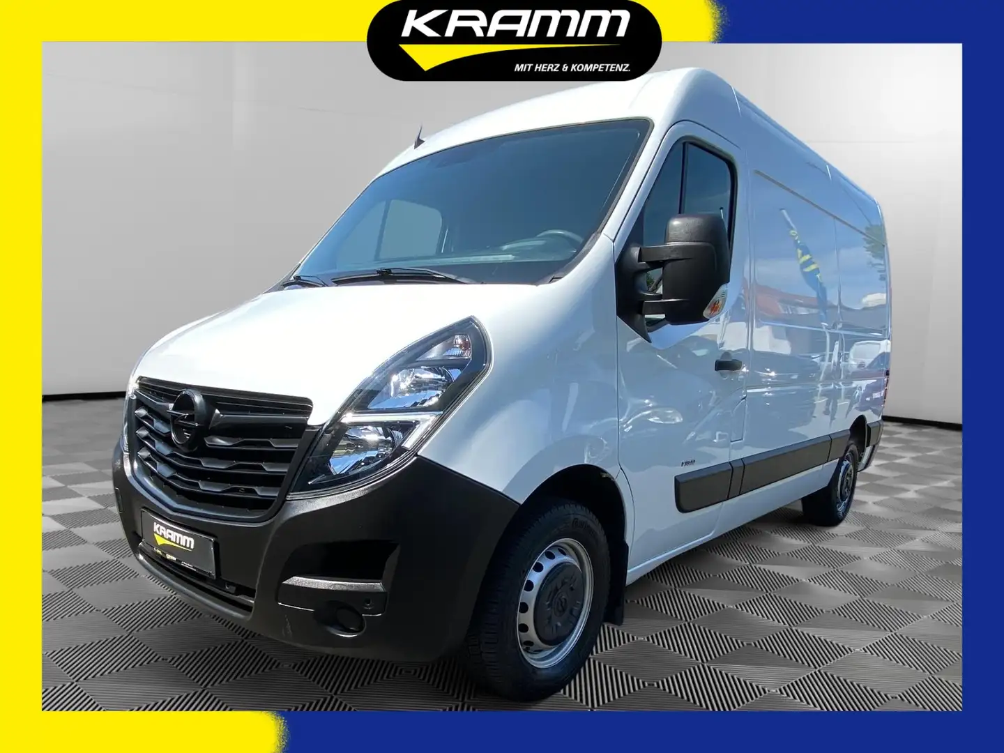 Opel Movano Cargo 2.3 HKa L2H2 3,5t *Navi*Cargo Pro* Blanc - 1