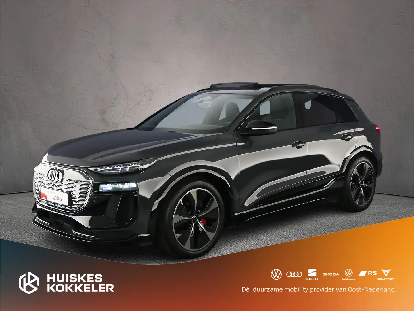 Audi SQ6 e-tron Edition One 490PK | Pano | B&O | Top-View | Grau - 1