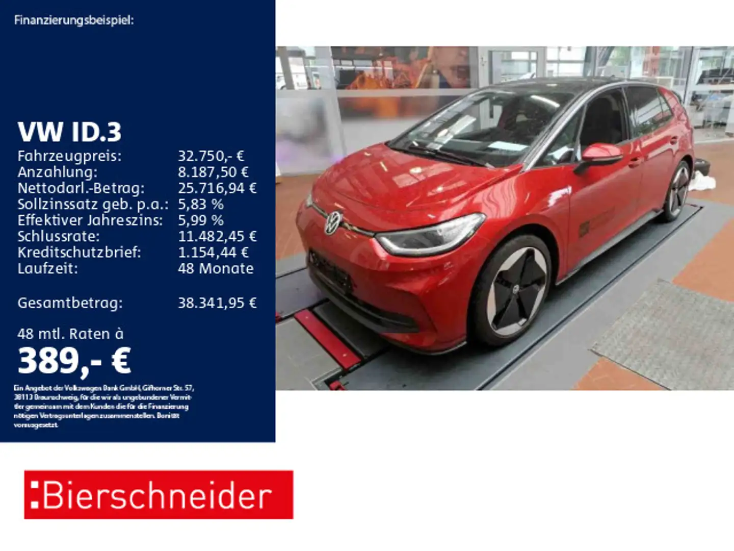 Volkswagen ID.3 Pro S 20 DCC MATRIX HuD 360 Rouge - 1