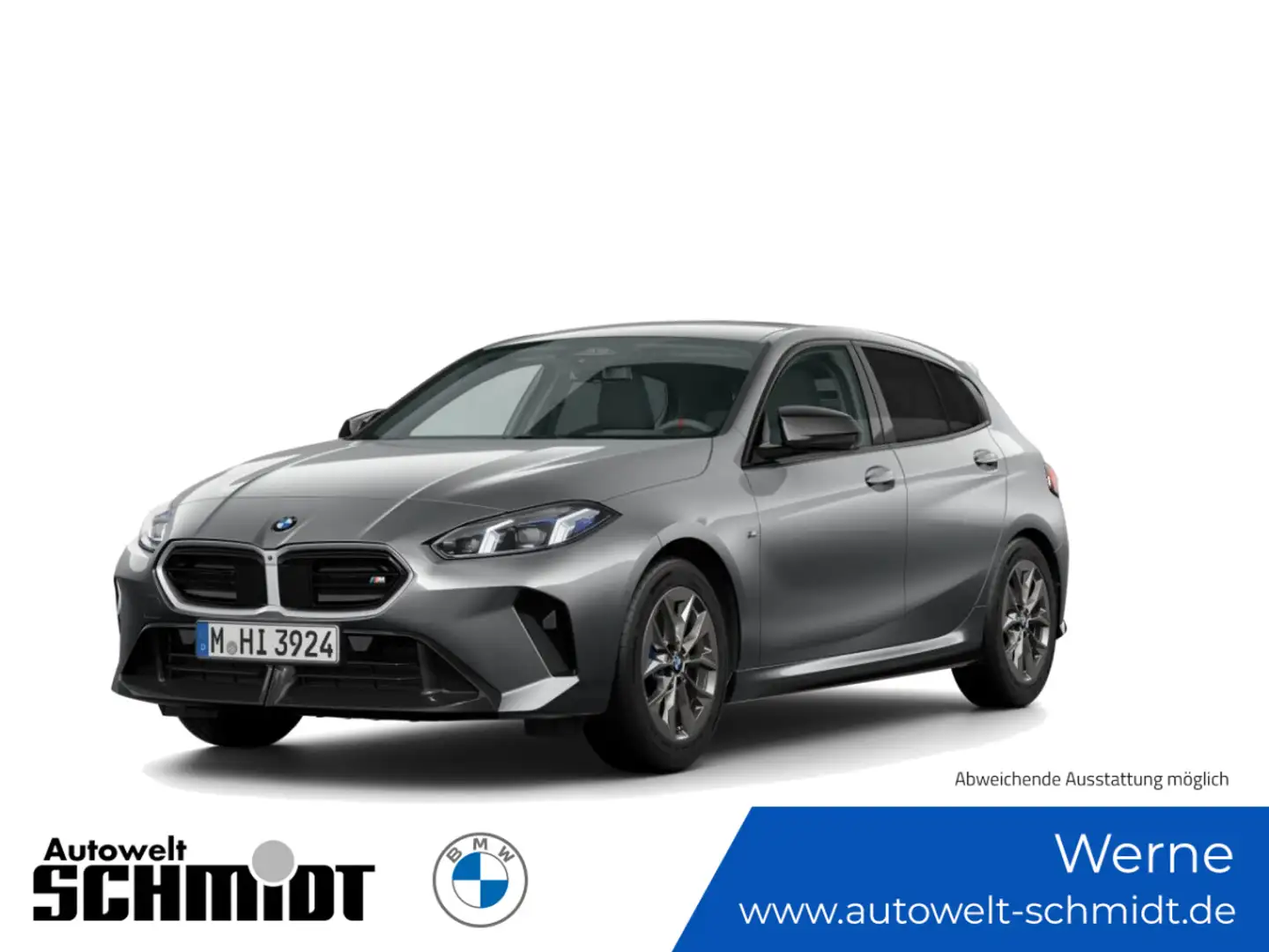 BMW 1er M Coupé M135 xDrive / NP= 65.740,- / Anhängerkupplung / Grau - 1
