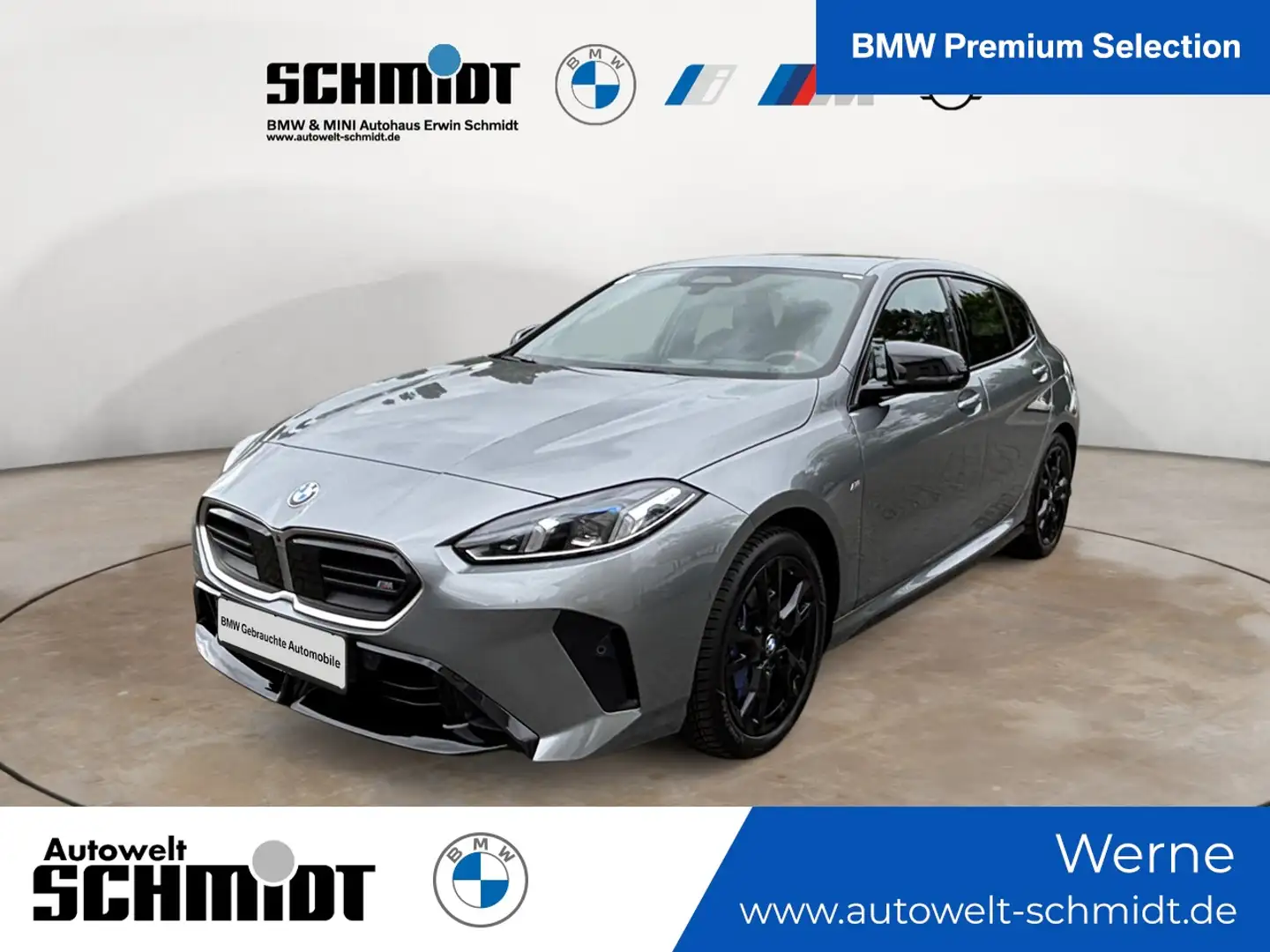 BMW 1er M Coupé M135 xDrive / NP= 65.740,- / Anhängerkupplung / Szary - 1