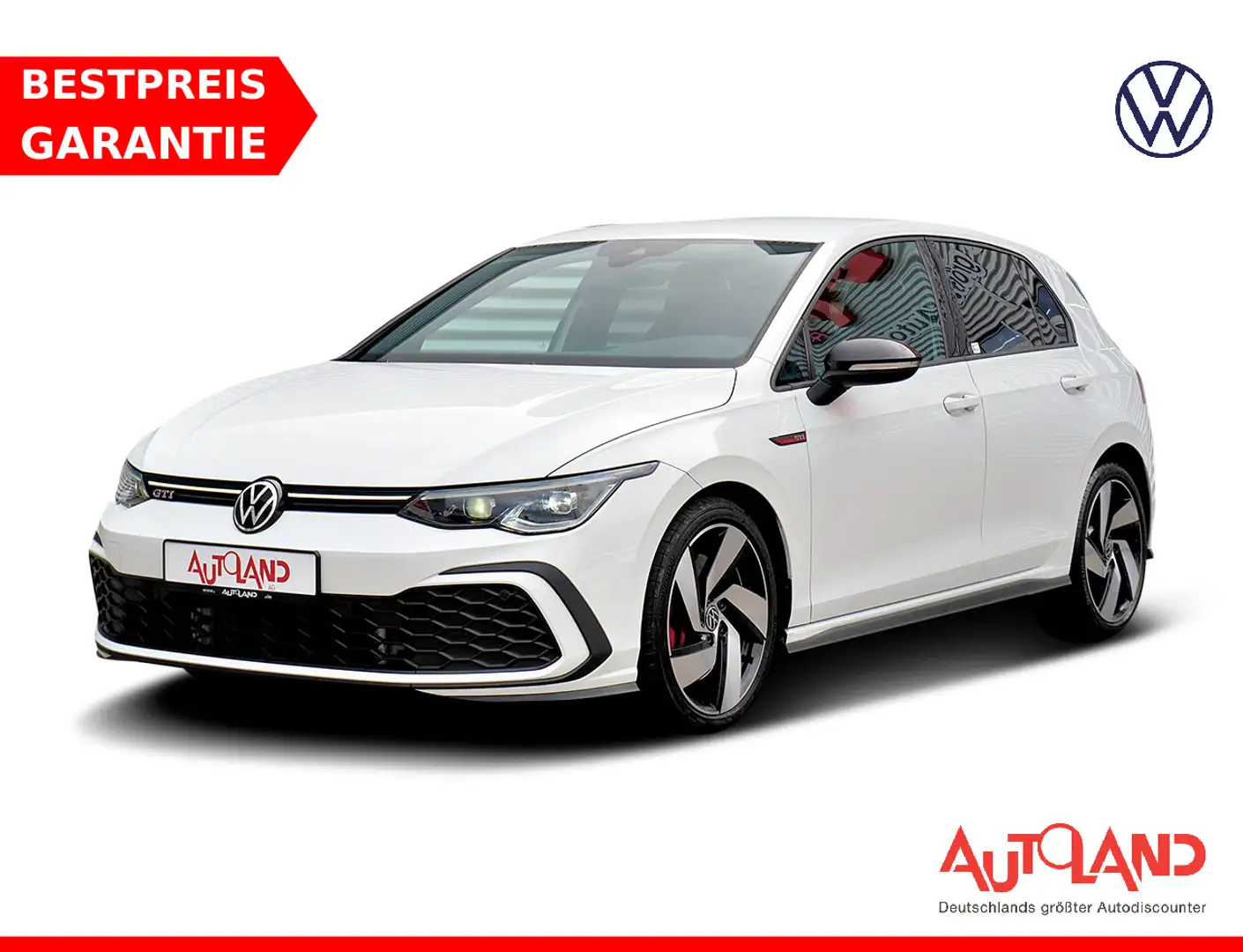 Volkswagen Golf VIII 2.0 GTI LED Navi ACC App-Connect PDC Weiß - 1