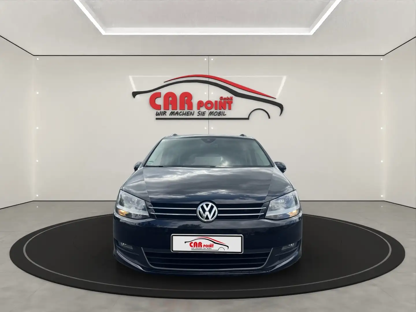 Volkswagen Sharan 2.0 TDI AUTOMATIK 7-SZT KLIMA 2xS.TÜR KEYLESS Schwarz - 2