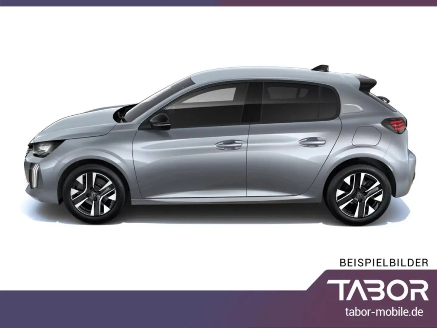 Peugeot 208 MHEV 110 DSC6 Allure LED PDC Keyl Nav 360° Grau - 2