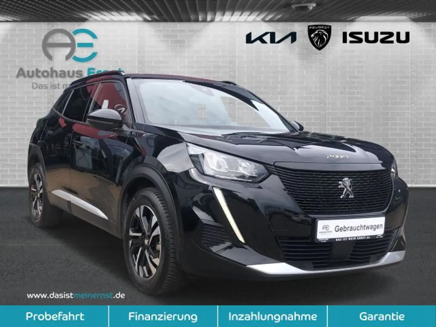 Peugeot 2008 Elektro Allure Pack Schwarz - 2