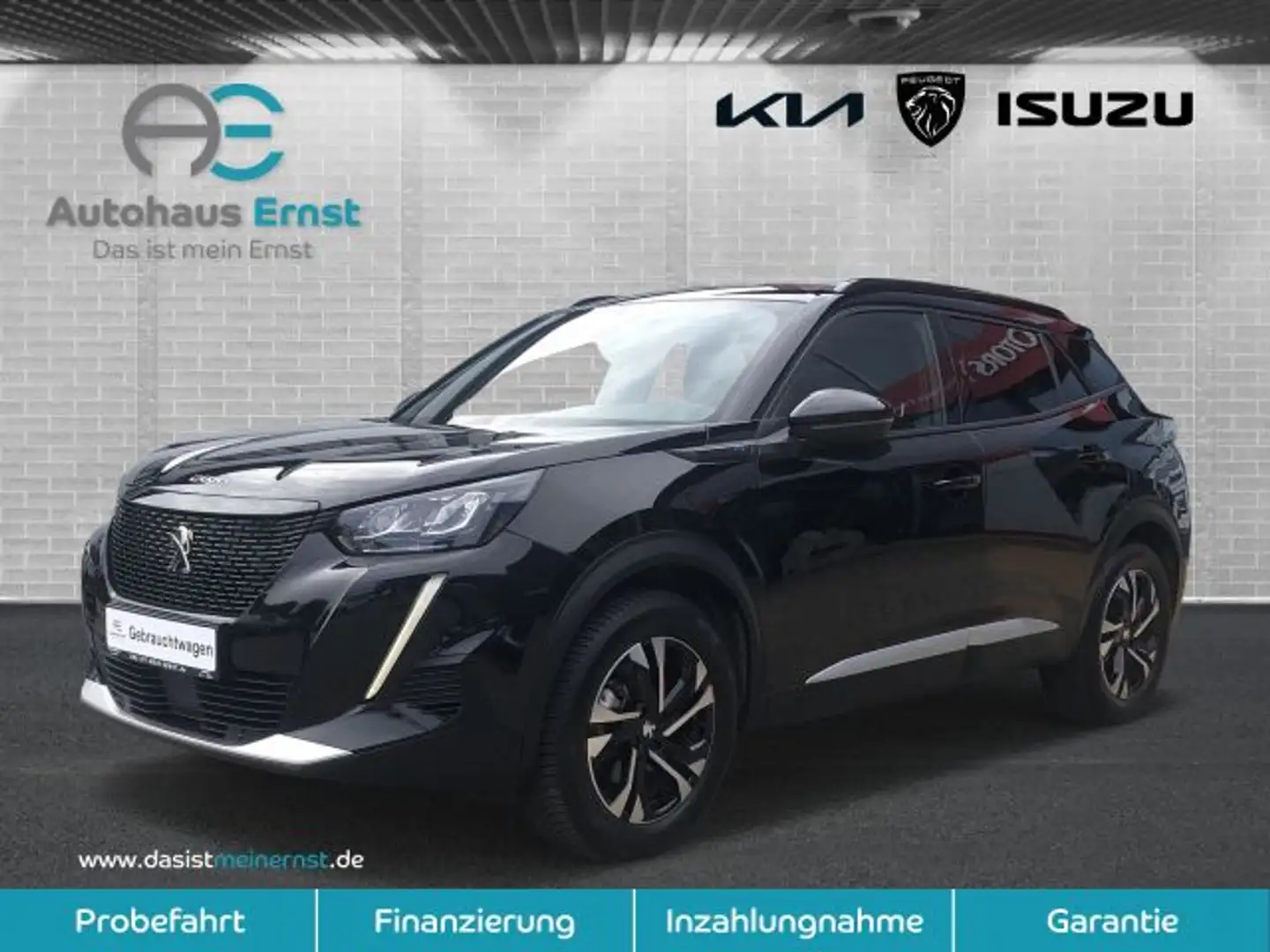 Peugeot 2008 Elektro Allure Pack Schwarz - 1