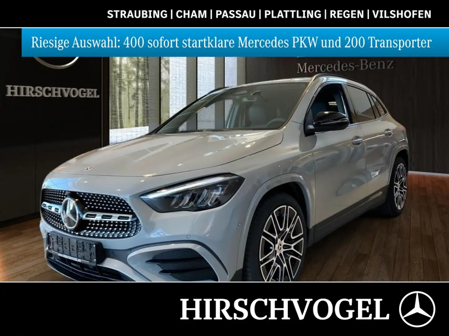 Mercedes-Benz GLA 200 AMG-Line+Night+MBUX+Navi-Pr.+LED+Kam+PDC Grau - 1
