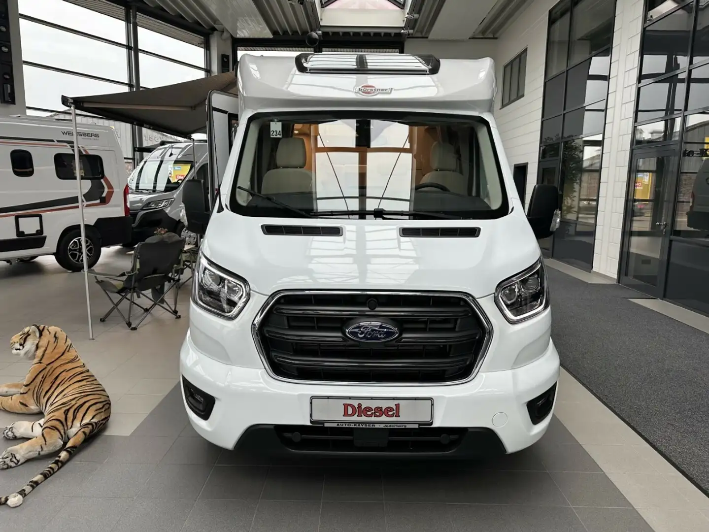 Bürstner Lineo T620 G Automatik Nur 3tkm +Einzelbett+Assist Blanc - 2