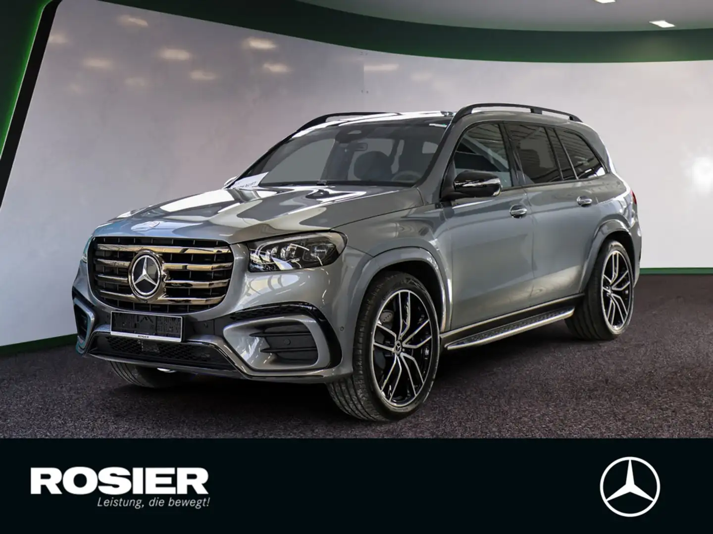 Mercedes-Benz GLS 450 d 4MATIC AHK Standhz. Abstandstemp. L Gris - 1