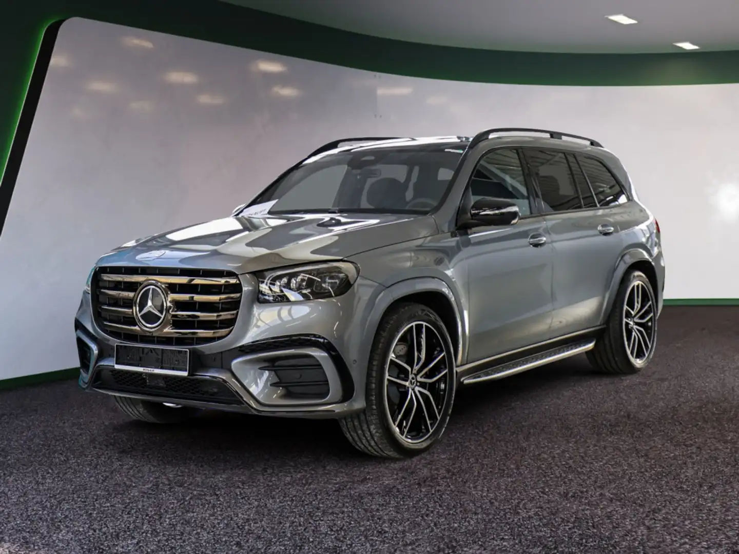 Mercedes-Benz GLS 450 d 4MATIC AHK Standhz. Abstandstemp. L Gris - 2