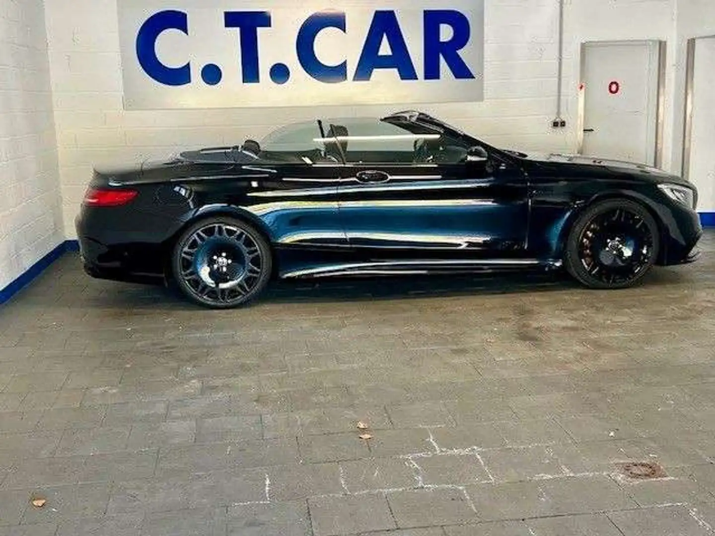 Mercedes-Benz S 63 AMG Cabriolet 4Matic I BRABUS I FaceLift*Keramik* Noir - 2