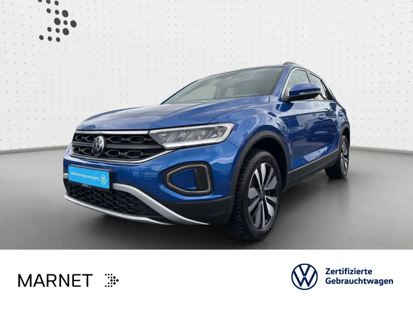 Volkswagen T-Roc Life MOVE 1.5 TSI DSG*NAVI*AHK*KAMERA*ASG* Blau - 1