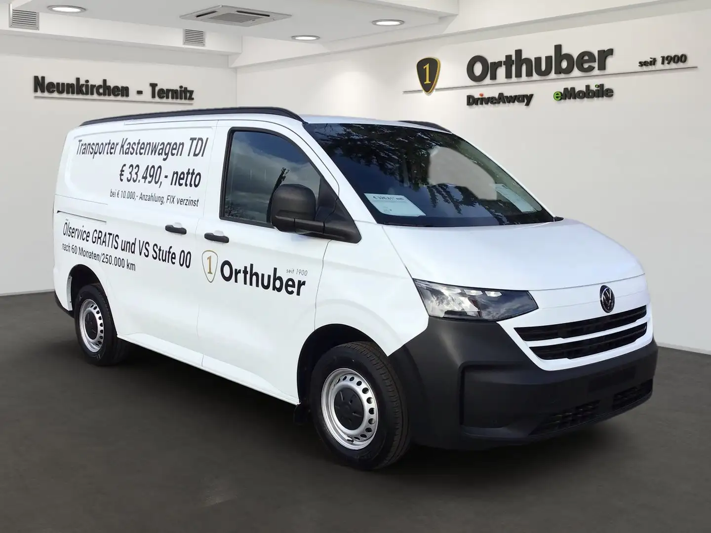 Volkswagen T7 Transporter VW Transporter T7 Kastenwagen TDI Weiß - 2