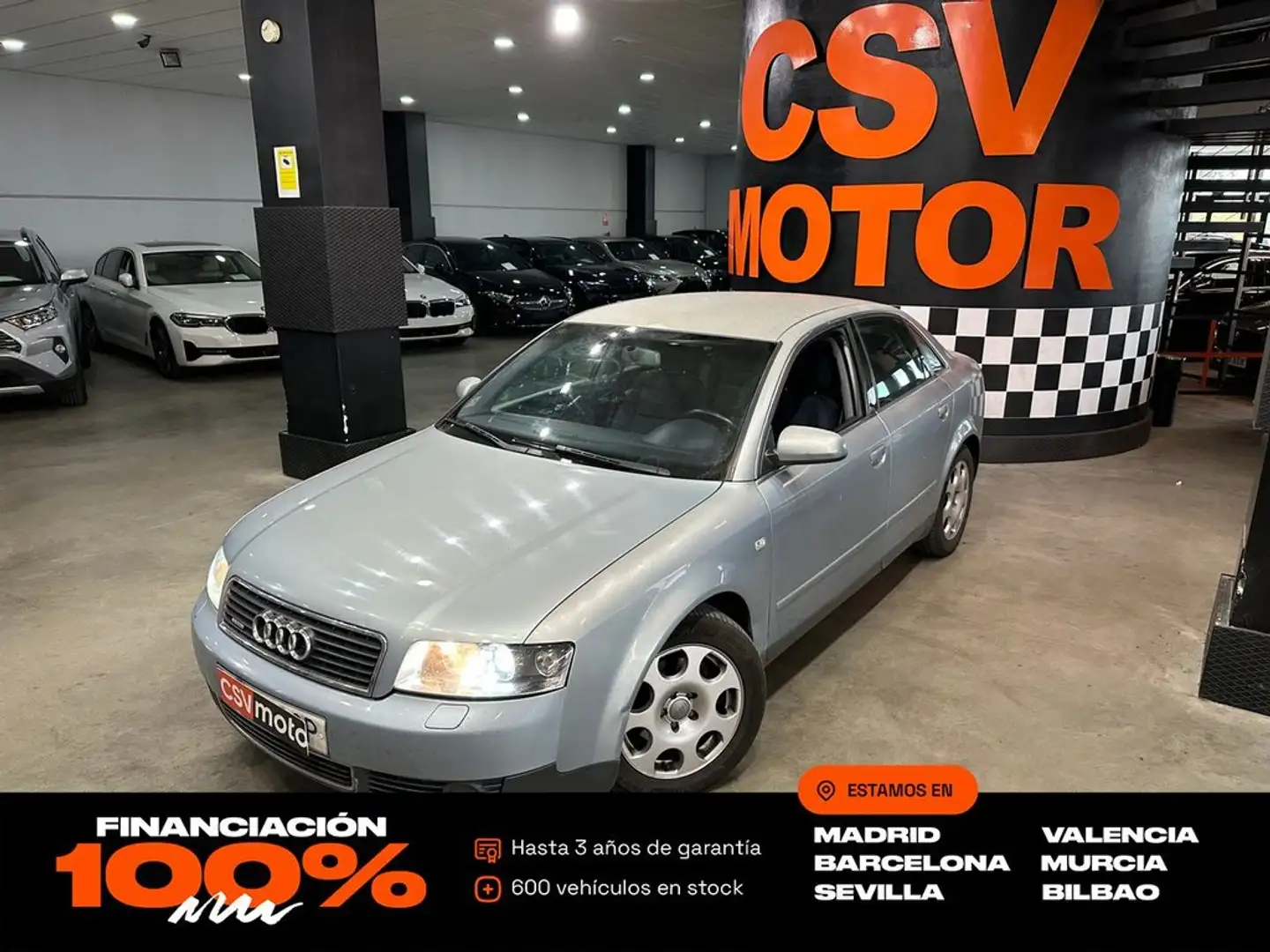 Audi A4 1.9TDI Gris - 1