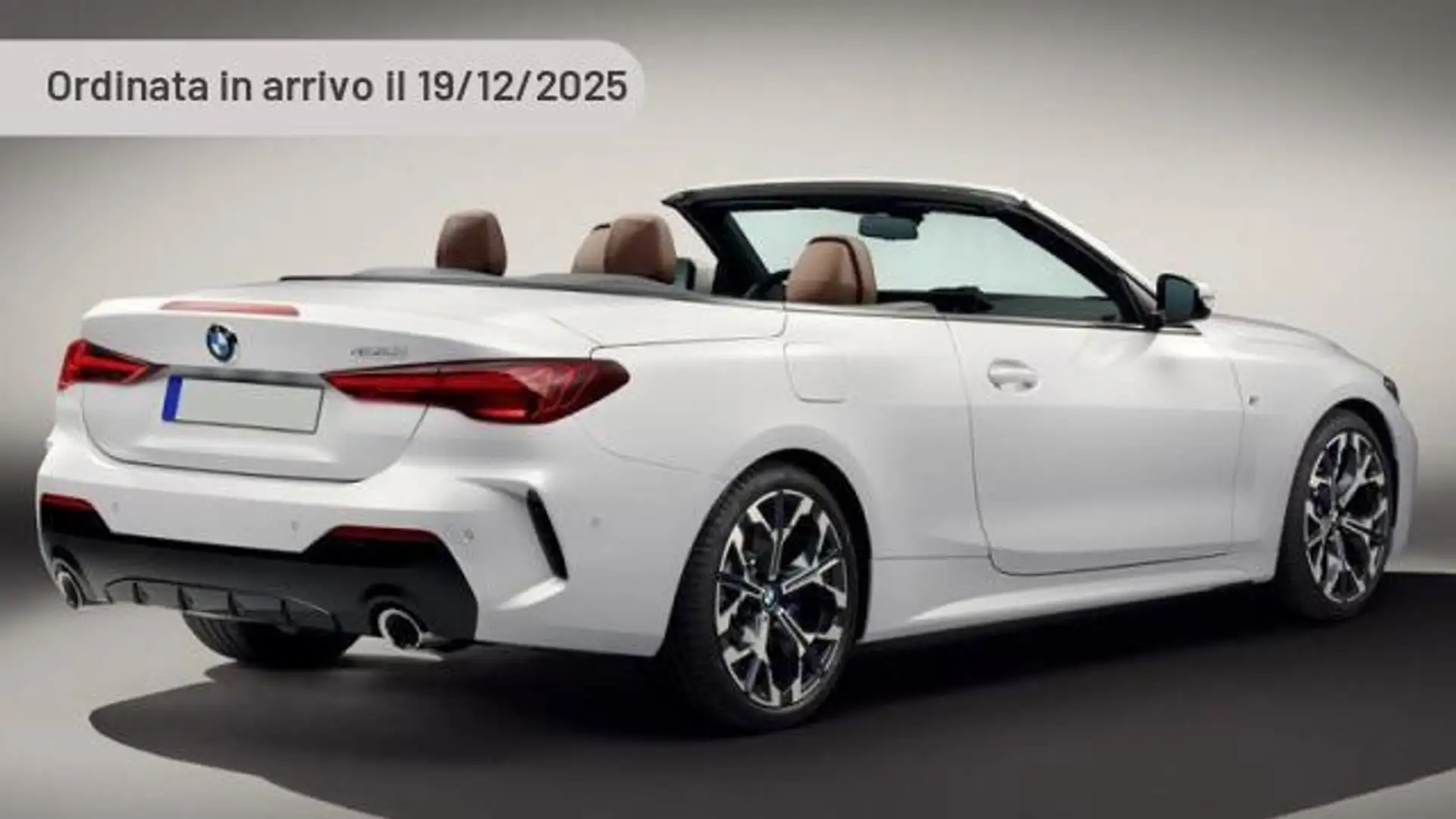 BMW 420 420d 48V Cabrio Argento - 1