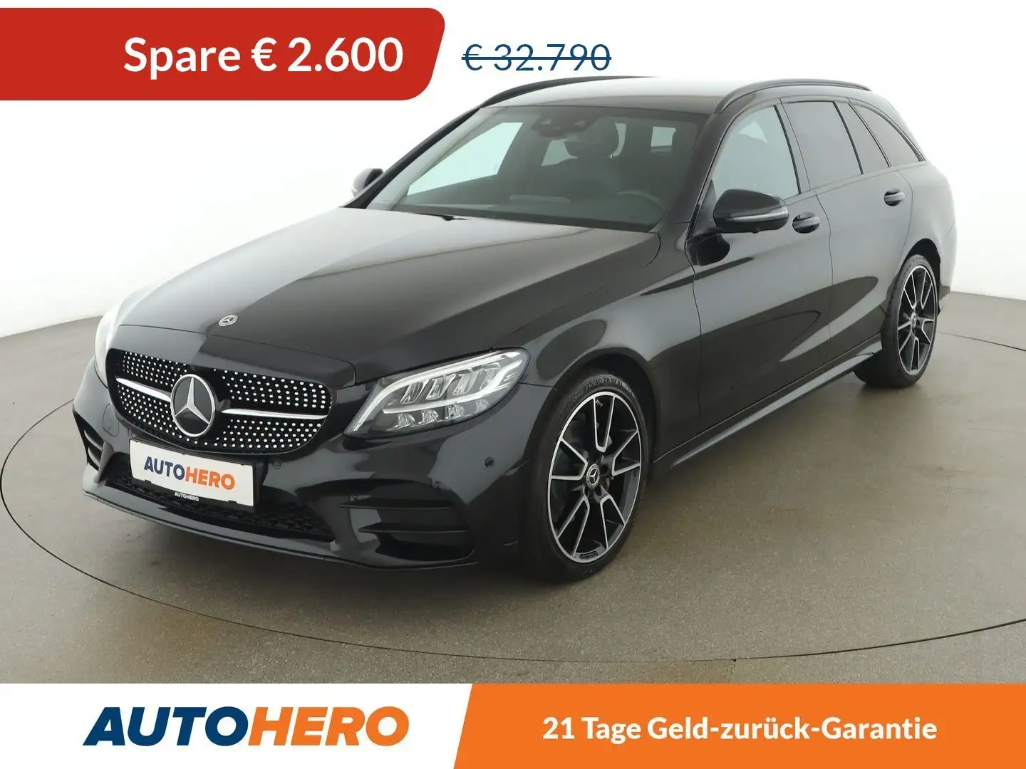 Mercedes-Benz C 220 C 220 d T AMG Line Schwarz - 1