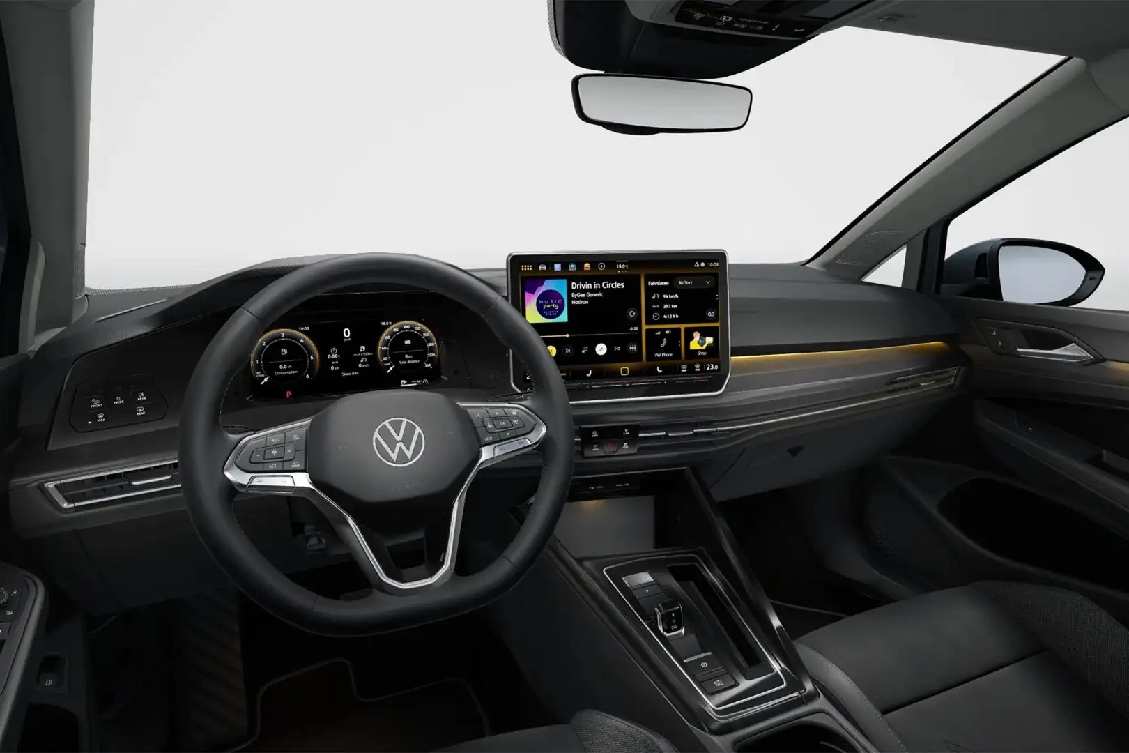 Volkswagen Golf Style Edition 1.5 eHybrid DSG Сірий - 2