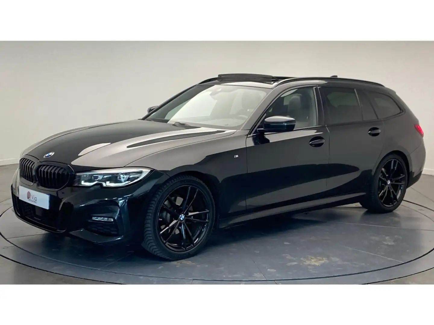 BMW 320 320d 190 G20/G21 Touring M Sport / Toit Ouvrant / Camera / Carplay / sièges cuir chauffant Noir - 1
