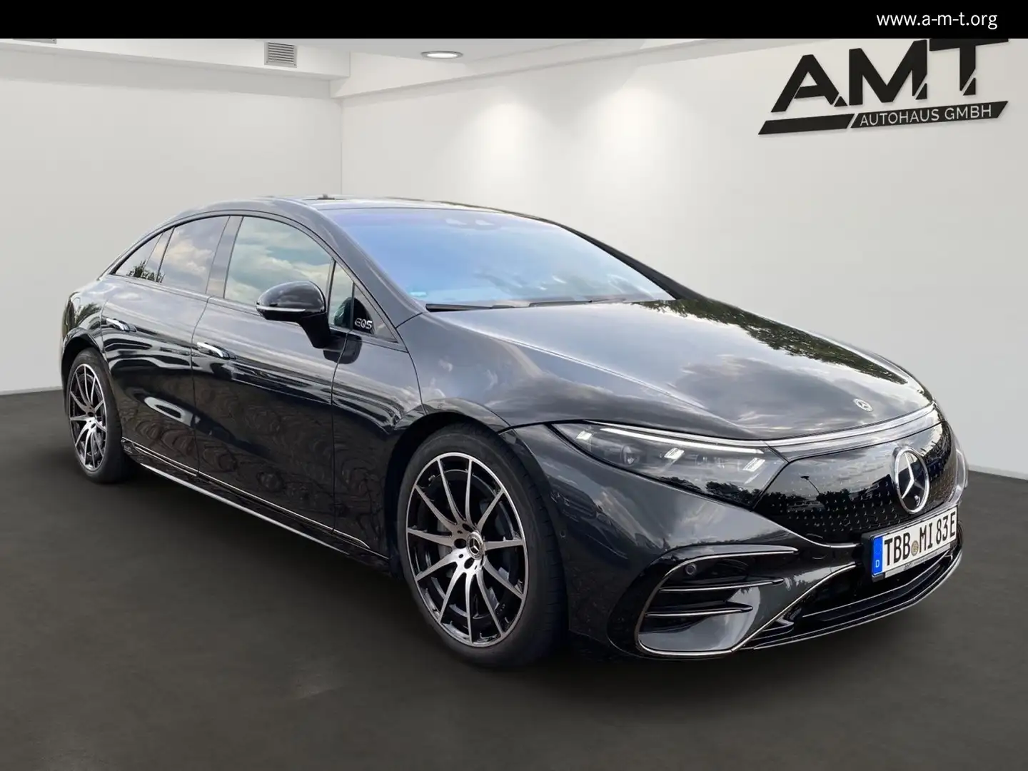 Mercedes-Benz EQS 580 4M AMG Premium+ HA-Lenkung Head-up 21" Grau - 2