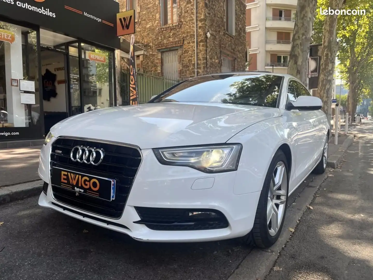 Audi A5 1.8 TFSI 170 S-LINE Wit - 1