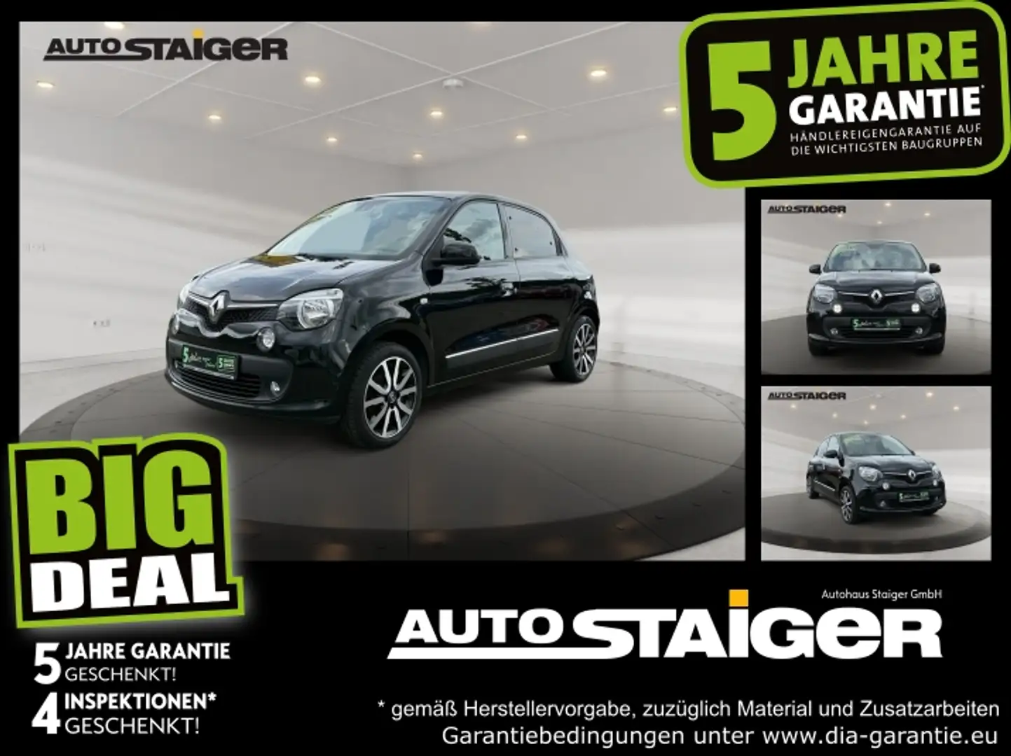 Renault Twingo 0.9 TCe 90 ENERGY Cosmic SHZ+KlimaA Schwarz - 1
