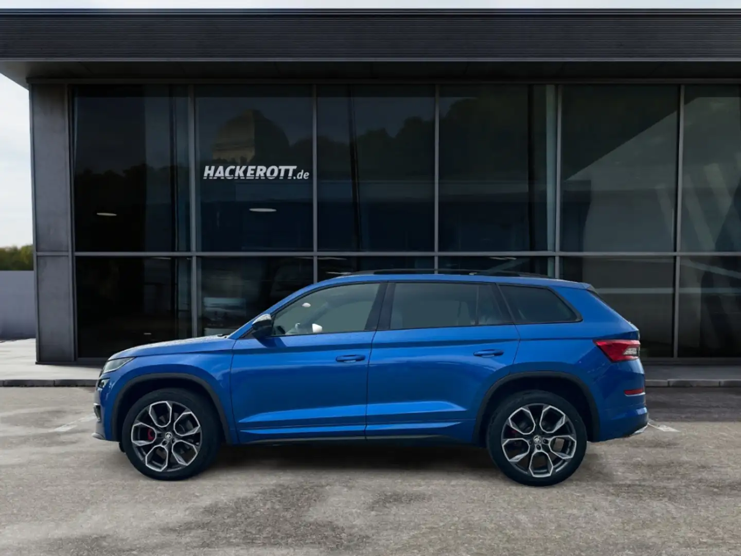 Skoda Kodiaq RS 4x4 2.0 Bi-TDI Led Navi AHK ACC SmartLink Blau - 2