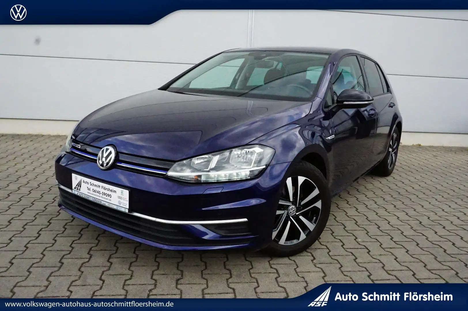 Volkswagen Golf IQ.DRIVE 1.5 l TSI 6-Gang Navi,Sthz,RFK,ACC Bleu - 1