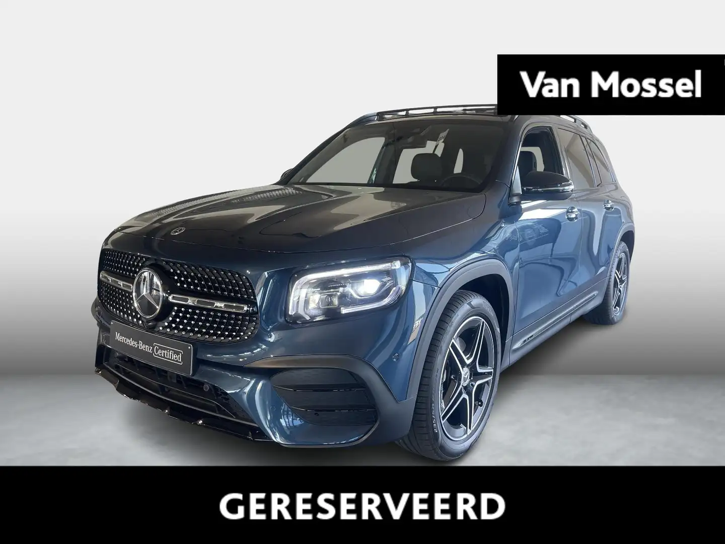 Mercedes-Benz GLB 200 AMG + PANORAMISCH DAK + CARPLAY + HEAD UP + CAMERA Bleu - 1