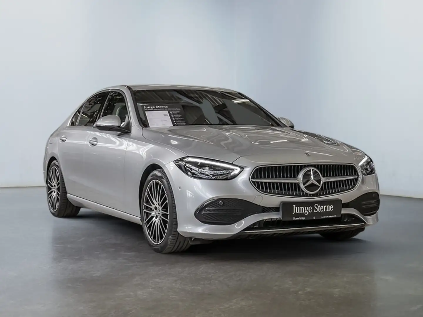 Mercedes-Benz C 200 AVANTGARDE KAMERA SPUR PDC SHZ Silber - 2