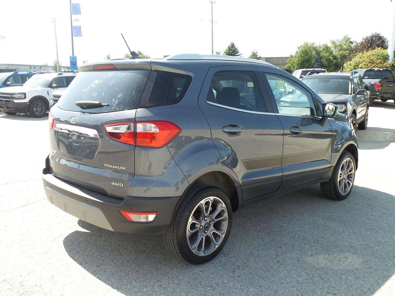 2022 Ford EcoSport TITANIUM, HEATED WHEEL, 17'S, SPORT DECAL! LOW KMS — photo 1