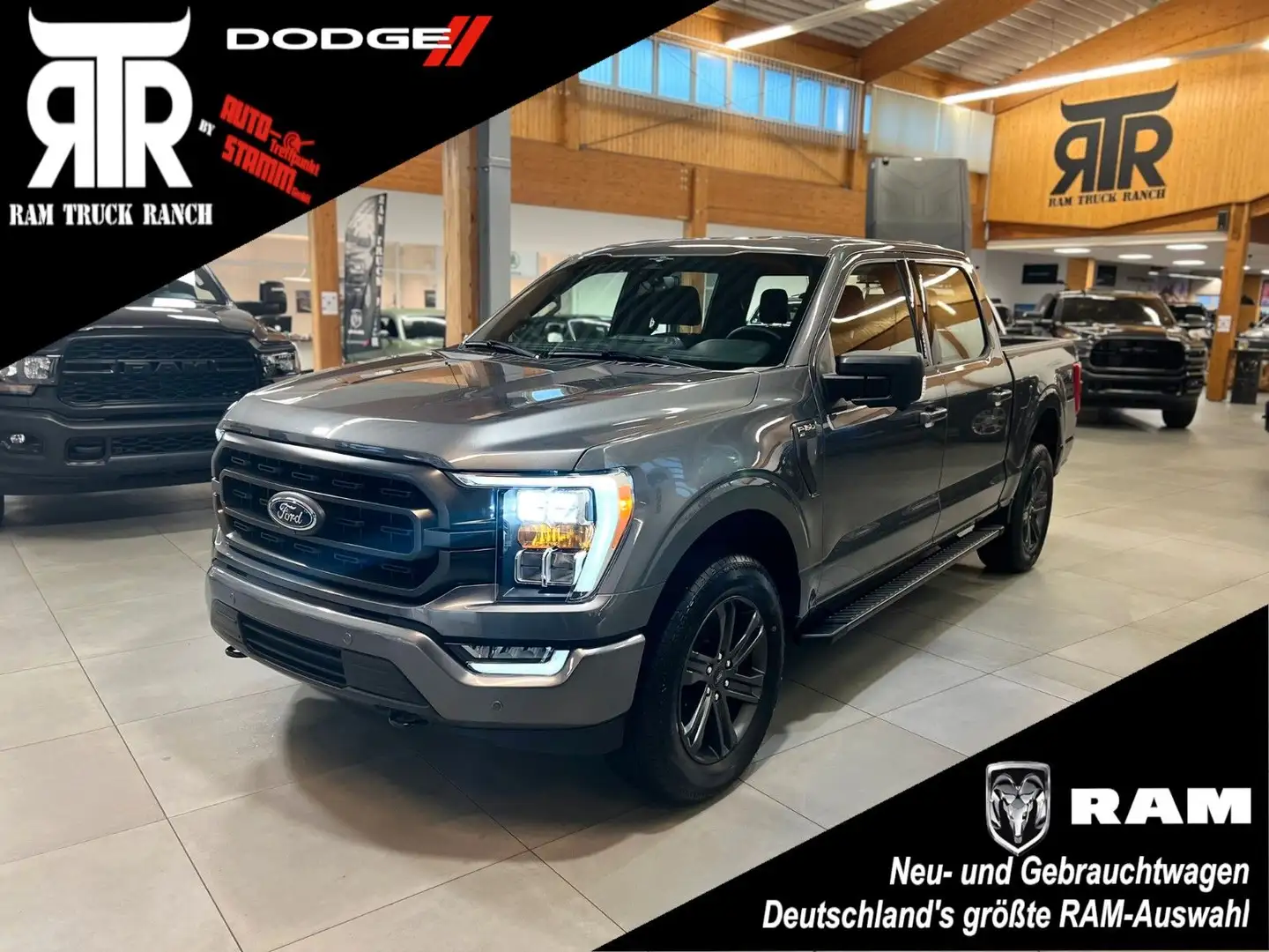 Ford F 150 F-150 XLT 5.0L V8 Supercrew 5,5" Grau - 1