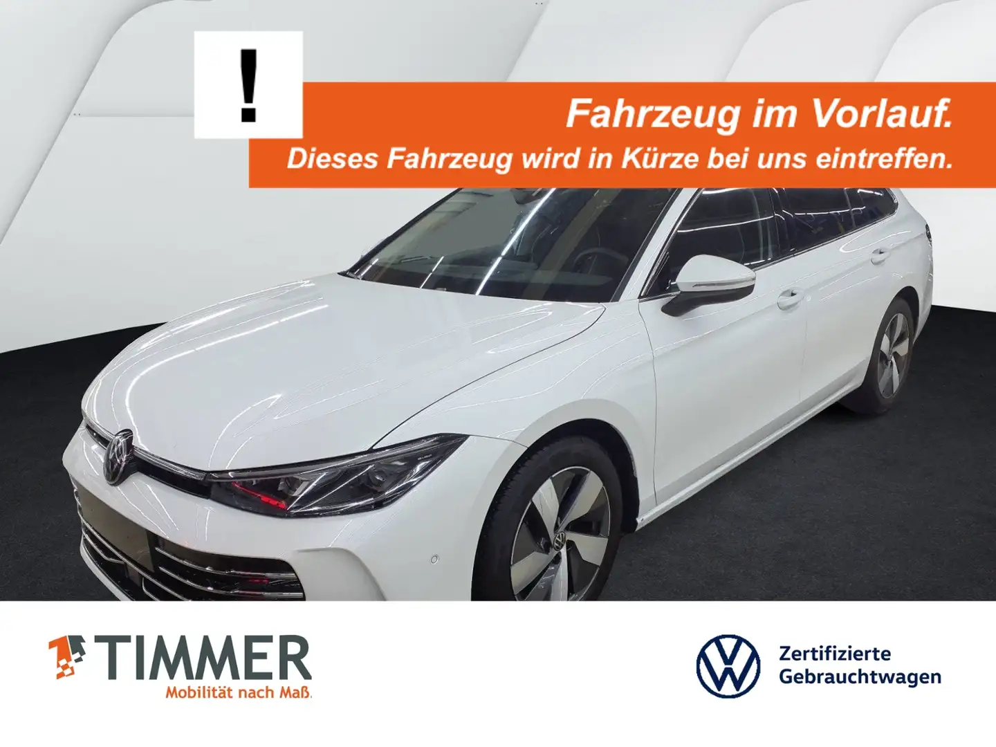 Volkswagen Passat Variant 2.0 TDI DSG ELEGANCE *AHK *360° *IQ.LIGHT *CARPLA Weiß - 1