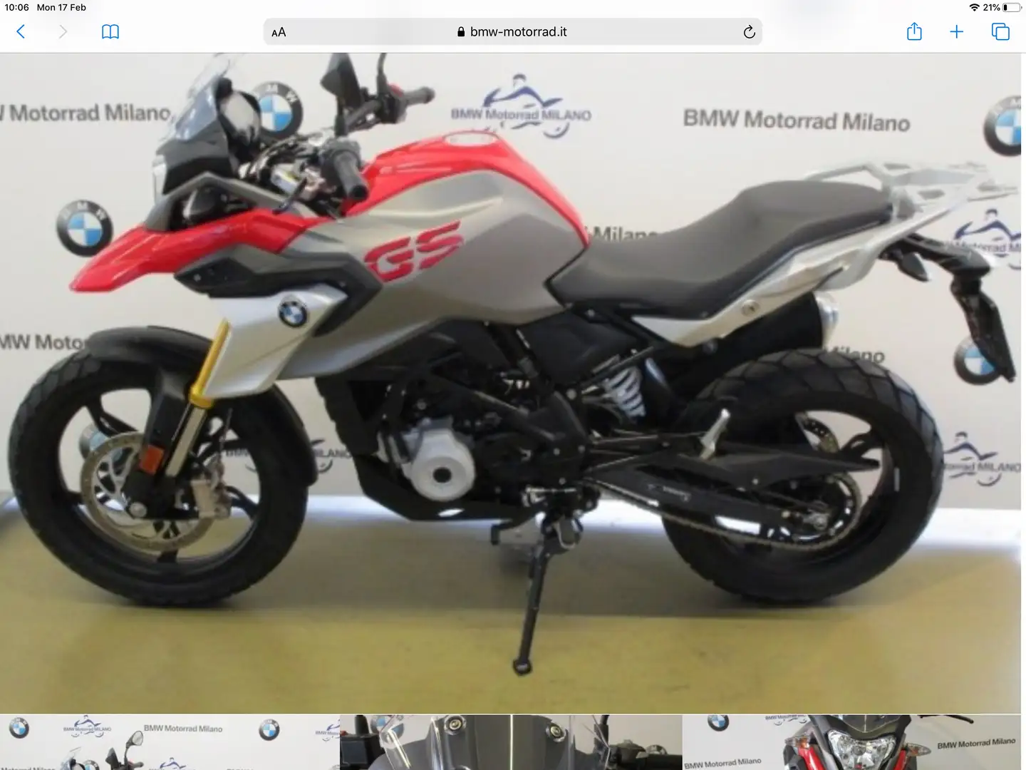 BMW G 310 GS Rouge - 2