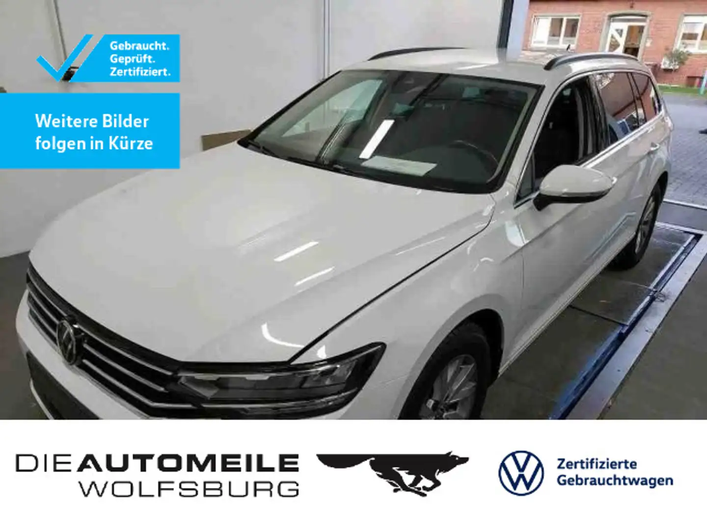Volkswagen Passat Variant 2.0 TDI DSG Business LED/Stand/AC Weiß - 1