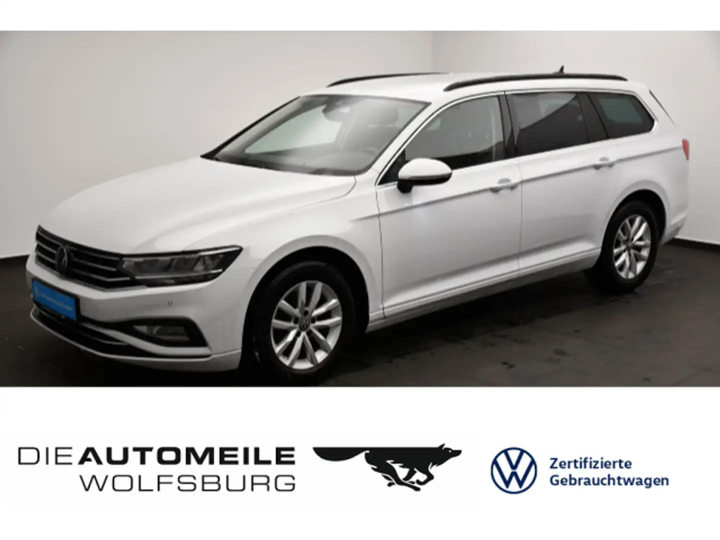 Volkswagen Passat Variant 2.0 TDI DSG Business LED/Stand/AC Weiß - 1
