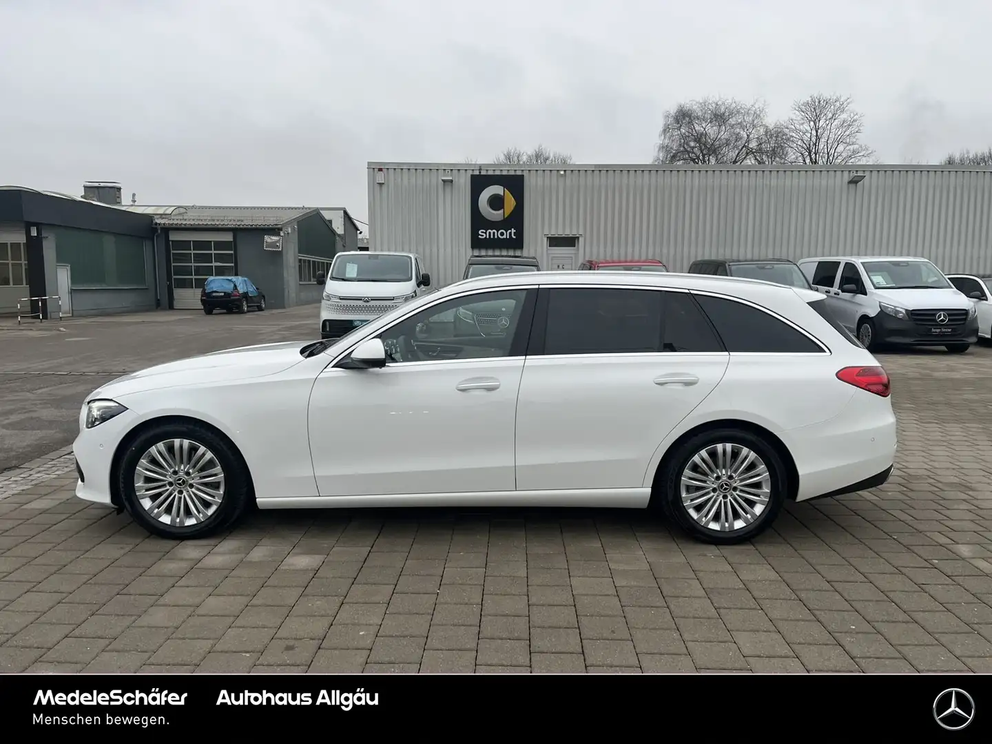 Mercedes-Benz C 220 C 220 T d 4M Avantgarde Pano 360° Standh. NP76 Blanc - 2