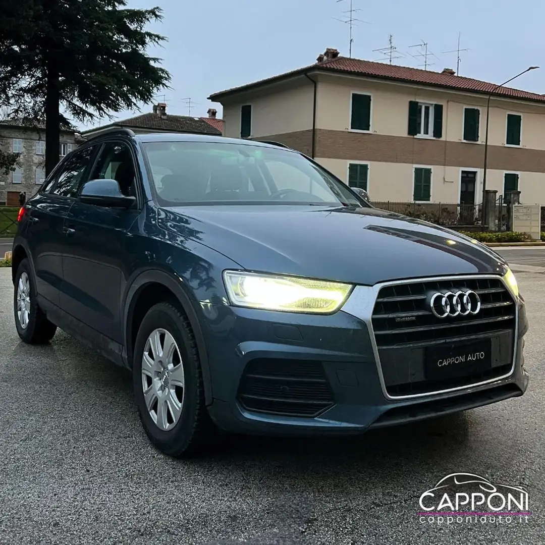 Audi Q3 2.0 TDI 150 CV quattro Blu/Azzurro - 1