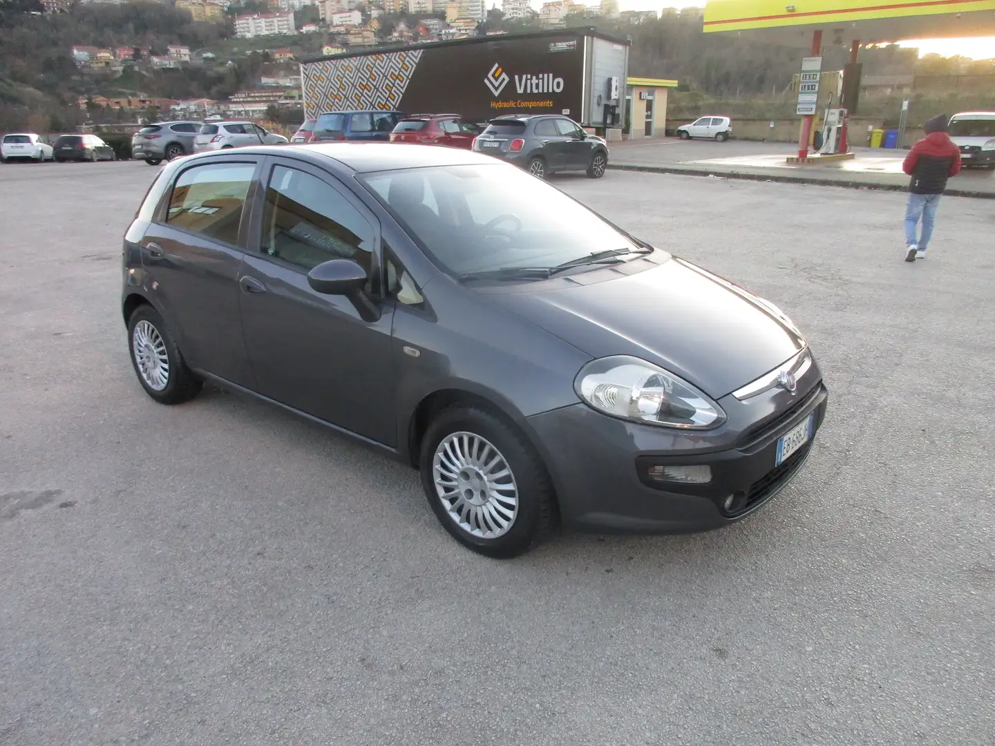 Fiat Punto Evo 5p 1.3 mjt Dynamic 75cv GARANTITA FULL OPT Gris - 2