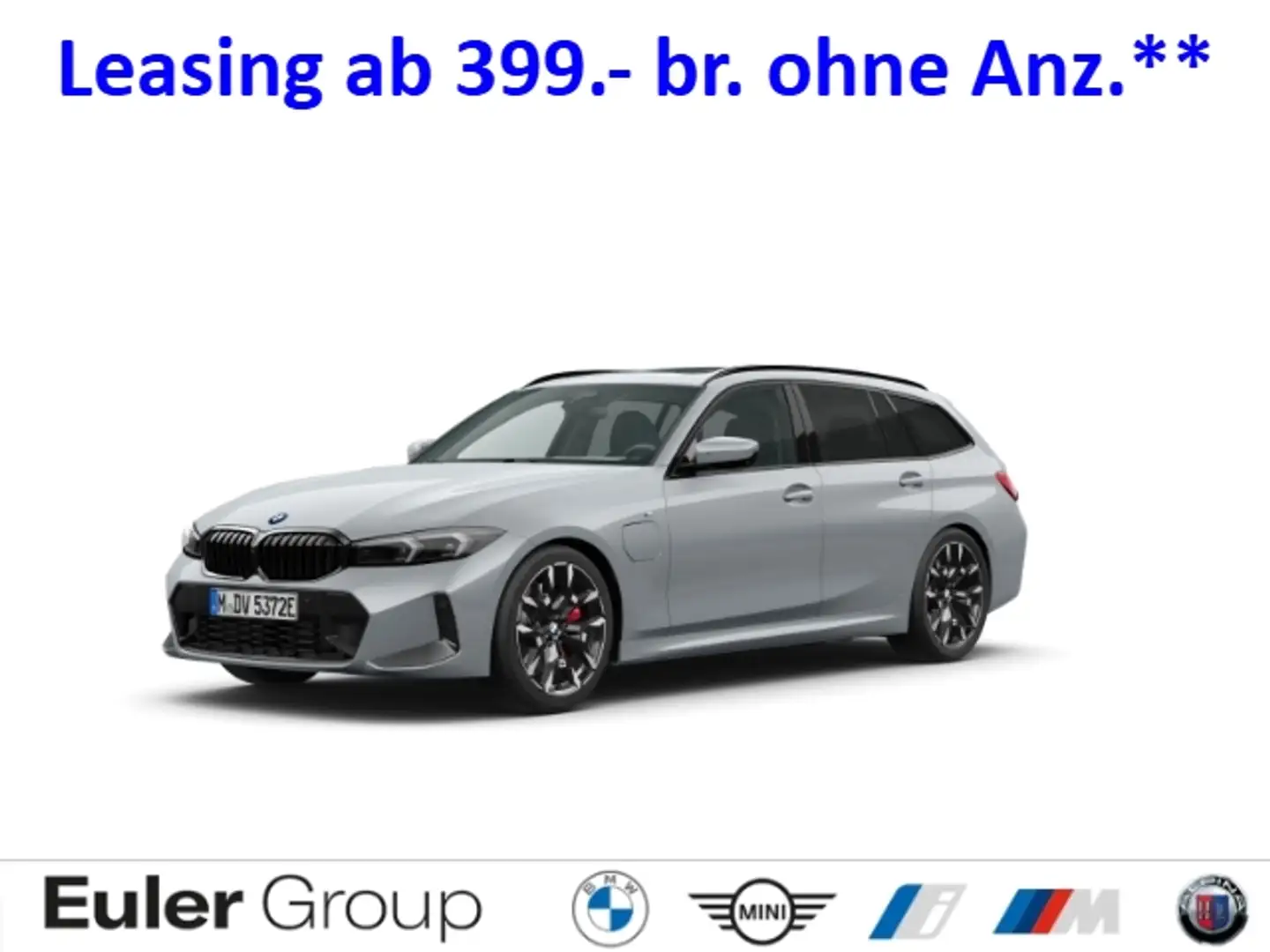 BMW 330 e xD Tour M-Sport-Pro Pano AHK 19'' adLED DA PA+ H Grau - 1