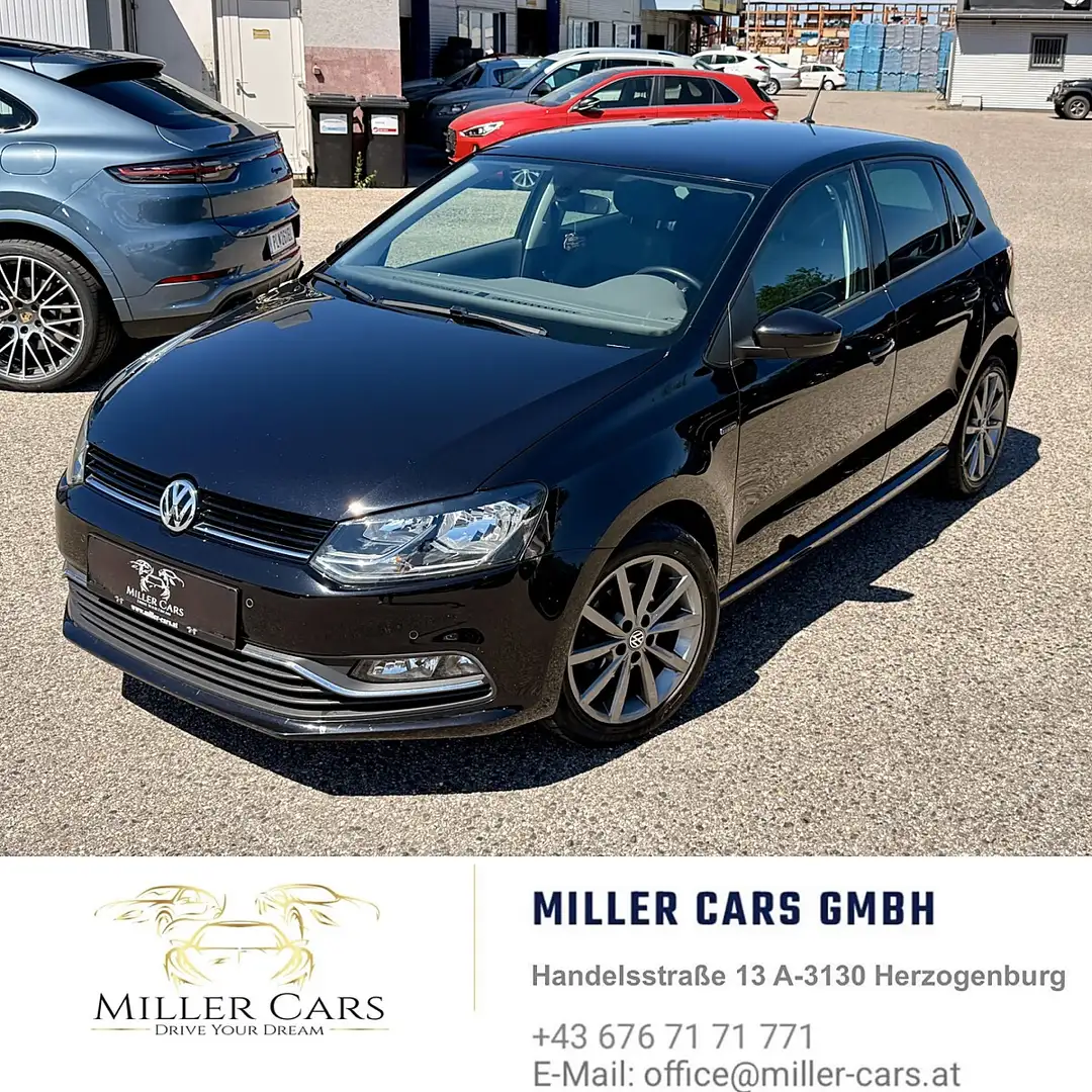Volkswagen Polo Fresh 1,2 TSI BMT DSG*neues Pickerl + Service* Schwarz - 2
