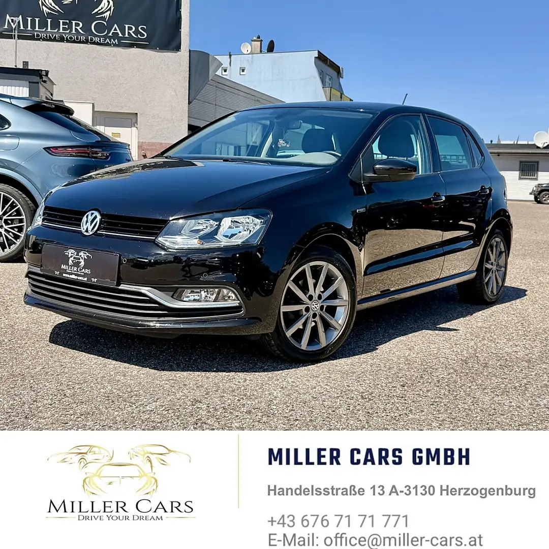 Volkswagen Polo Fresh 1,2 TSI BMT DSG*neues Pickerl + Service* Schwarz - 1