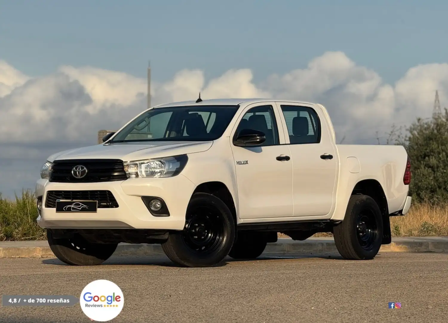 Toyota Hilux Cabina Doble GX Blanco - 1