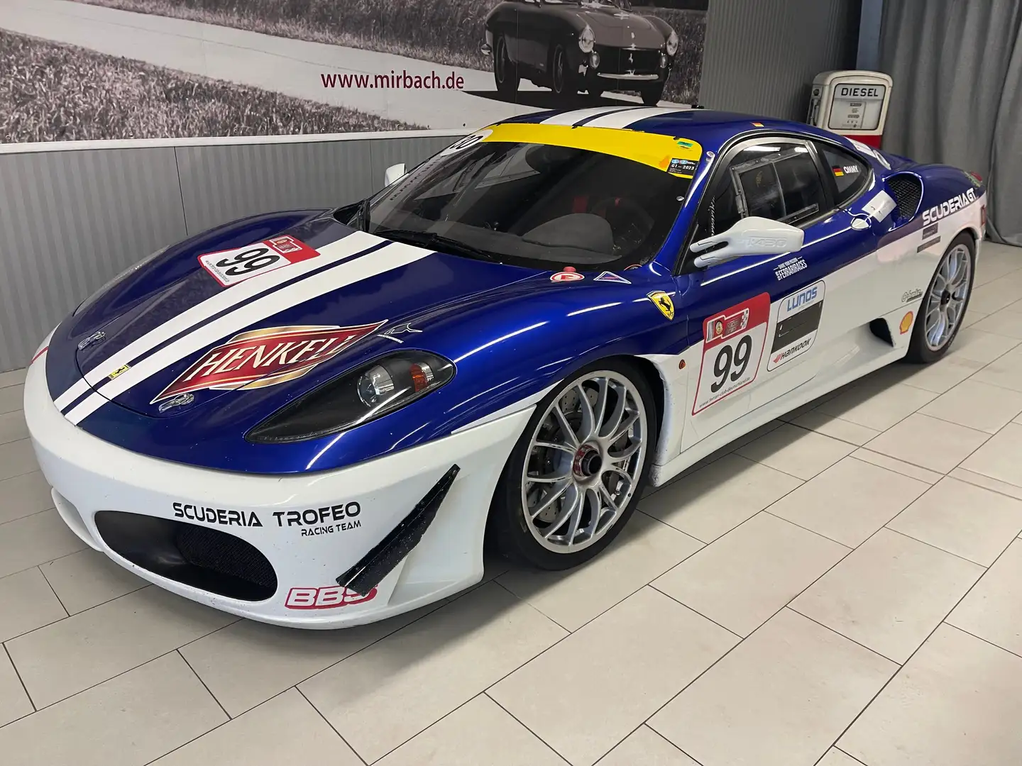 Ferrari F430 F1 Challenge - DMSB Wagenpass Blau - 2