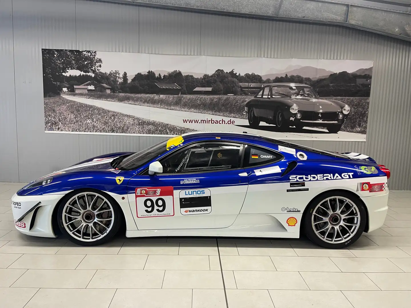 Ferrari F430 F1 Challenge - DMSB Wagenpass Blau - 1