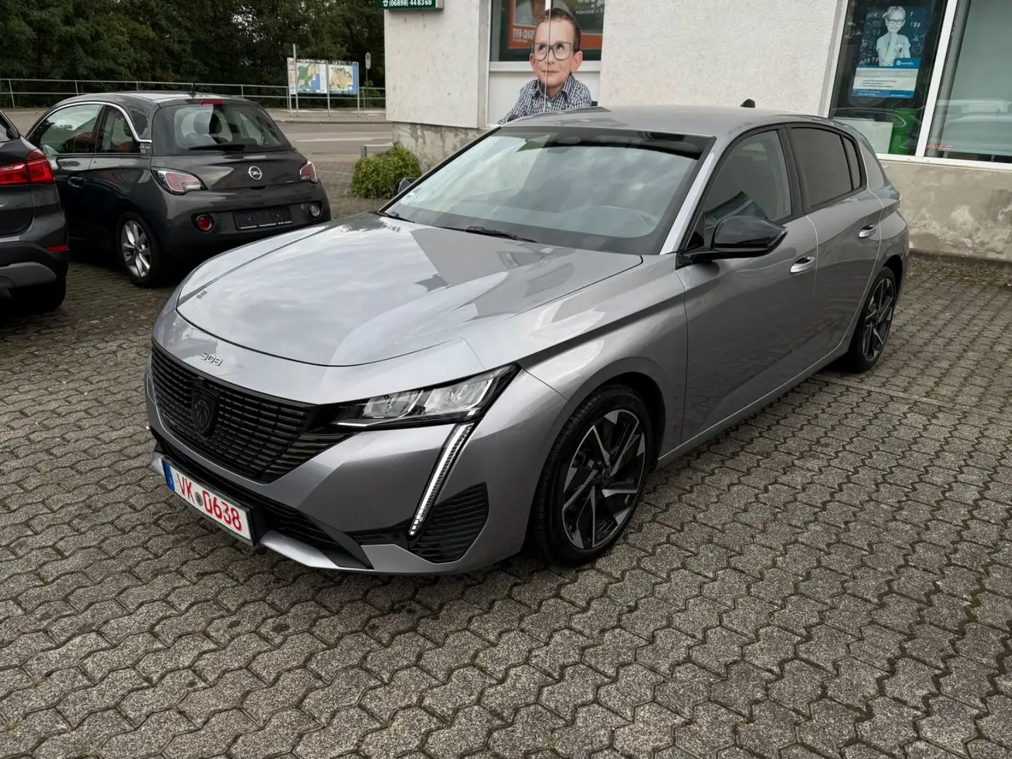 Peugeot 308 Allure Pack Automatik LED Keyless Navi Grau - 1