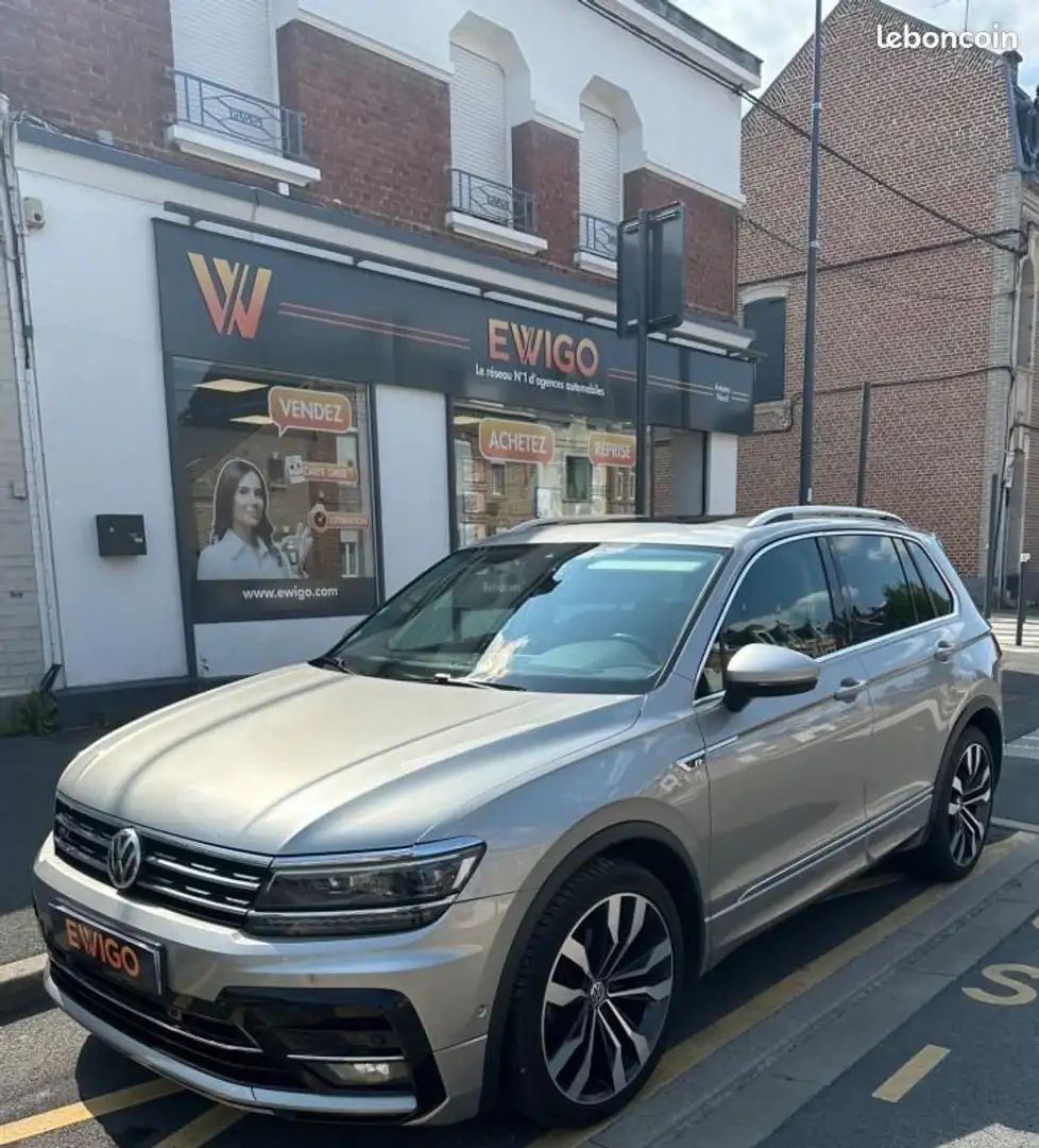 Volkswagen Tiguan 2.0 TDI 150 Carat R-line Gris - 1